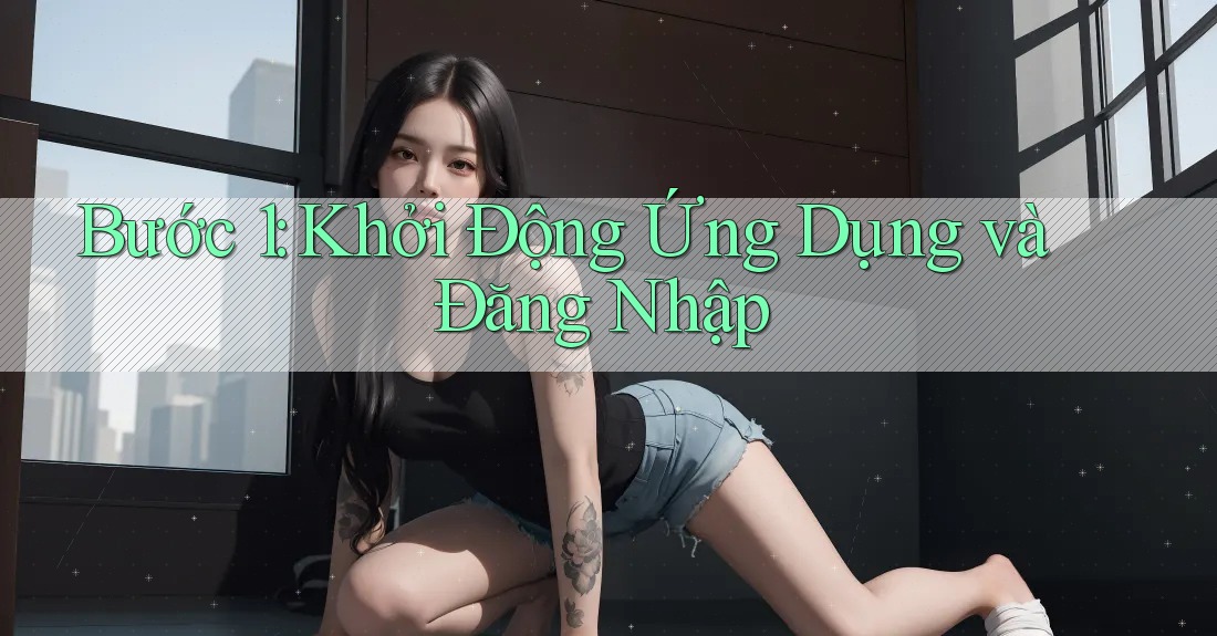 Bước 1: Khởi Động Ứng Dụng và Đăng Nhập