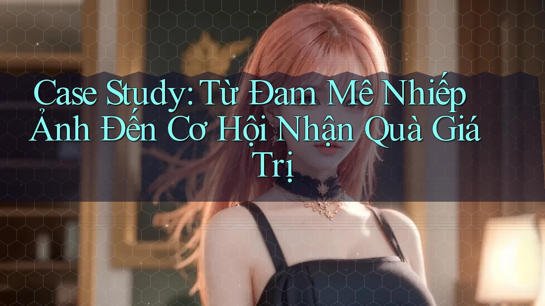 Case Study: Từ Đam Mê Nhiếp Ảnh Đến Cơ Hội Nhận Quà Giá Trị