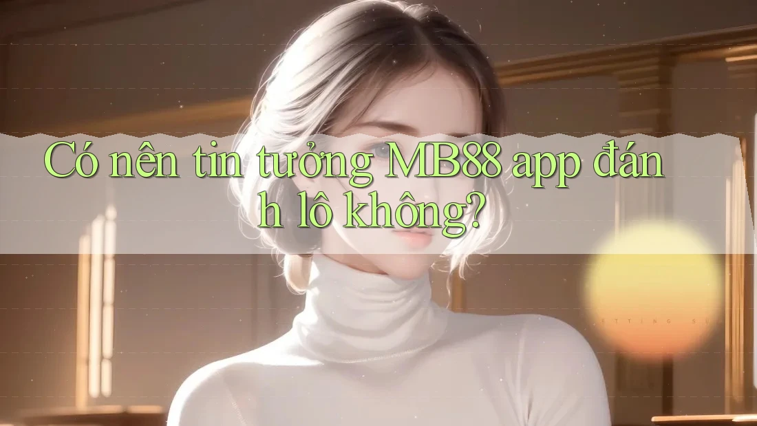 Có nên tin tưởng MB88 app đánh lô không?
