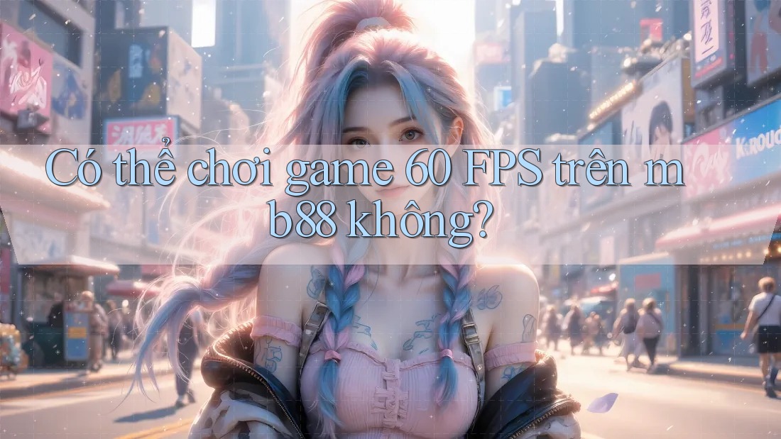Có thể chơi game 60 FPS trên mb88 không?