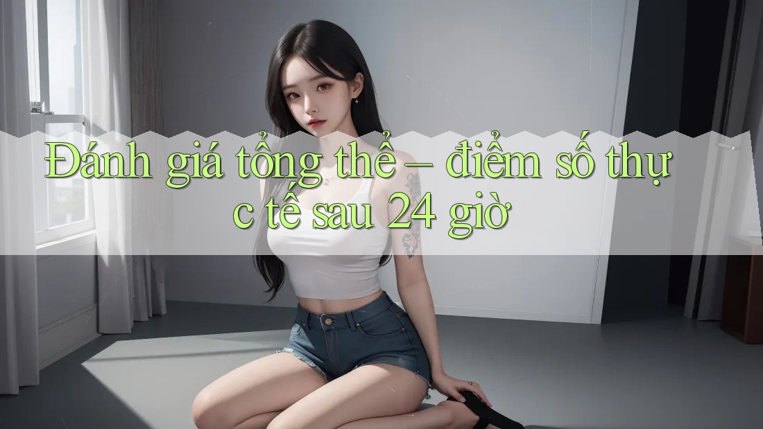 Đánh giá tổng thể – điểm số thực tế sau 24 giờ