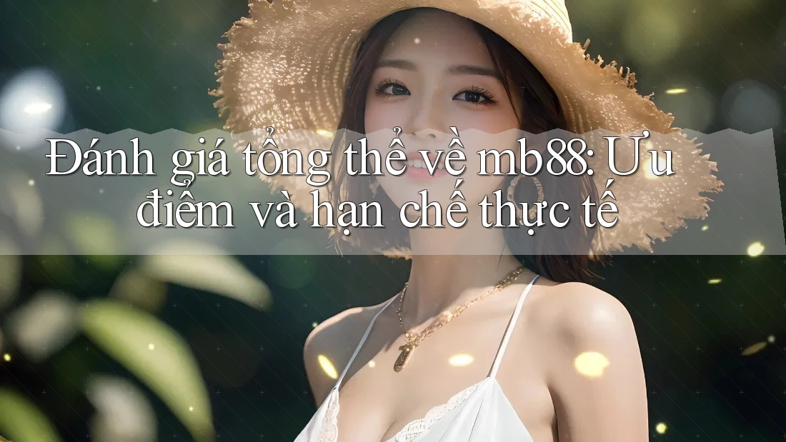 Đánh giá tổng thể về mb88: Ưu điểm và hạn chế thực tế