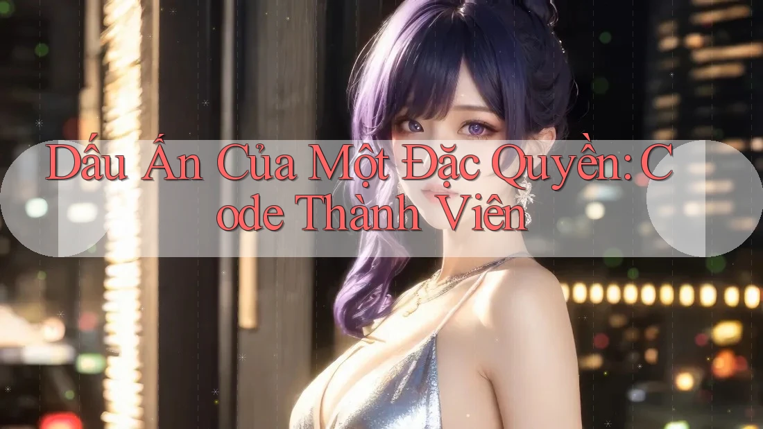 Dấu Ấn Của Một Đặc Quyền: Code Thành Viên