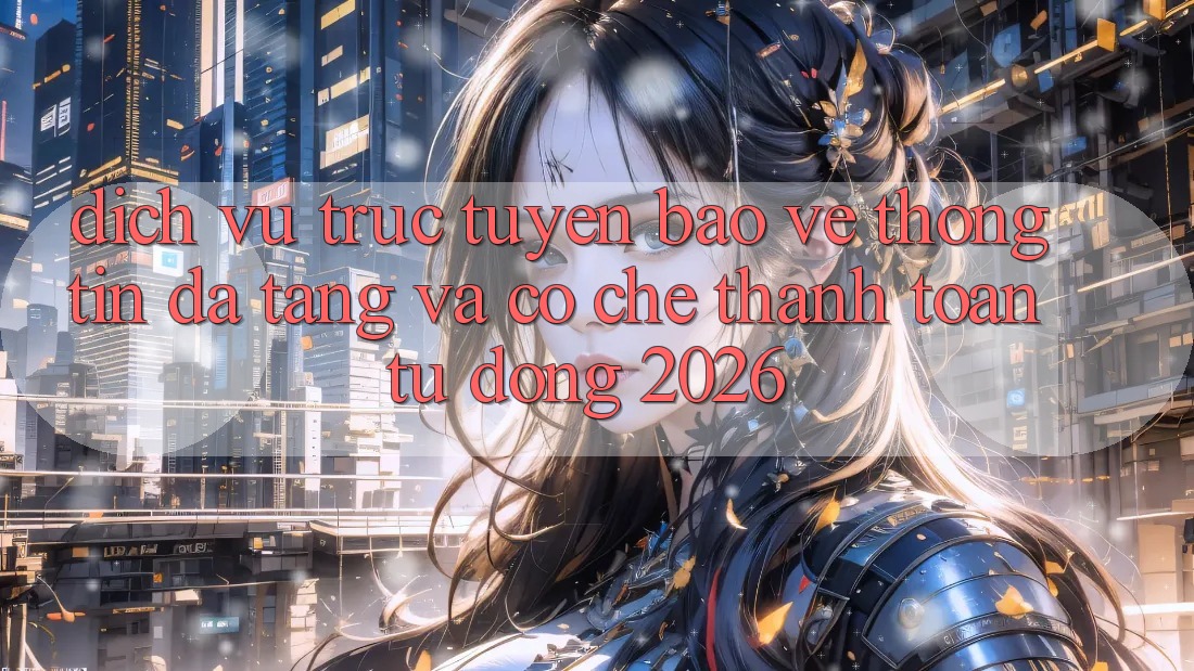 Dịch vụ trực tuyến Bảo vệ thông tin Đa Tầng Và Cơ Chế Thanh Toán Tự Động 2026
