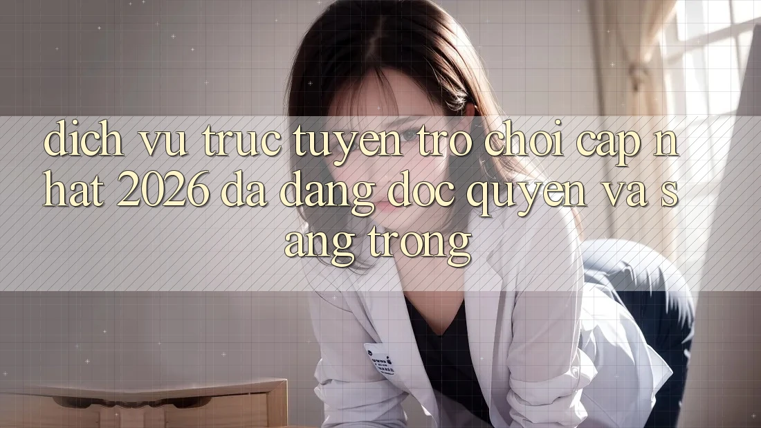 Dịch vụ trực tuyến Trò chơi Cập Nhật 2026: Đa Dạng, Độc Quyền Và Sang trọng