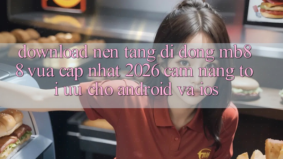 Download Nền tảng di động mb88 Vừa cập nhật 2026 - Cẩm nang Tối Ưu Cho Android và iOS