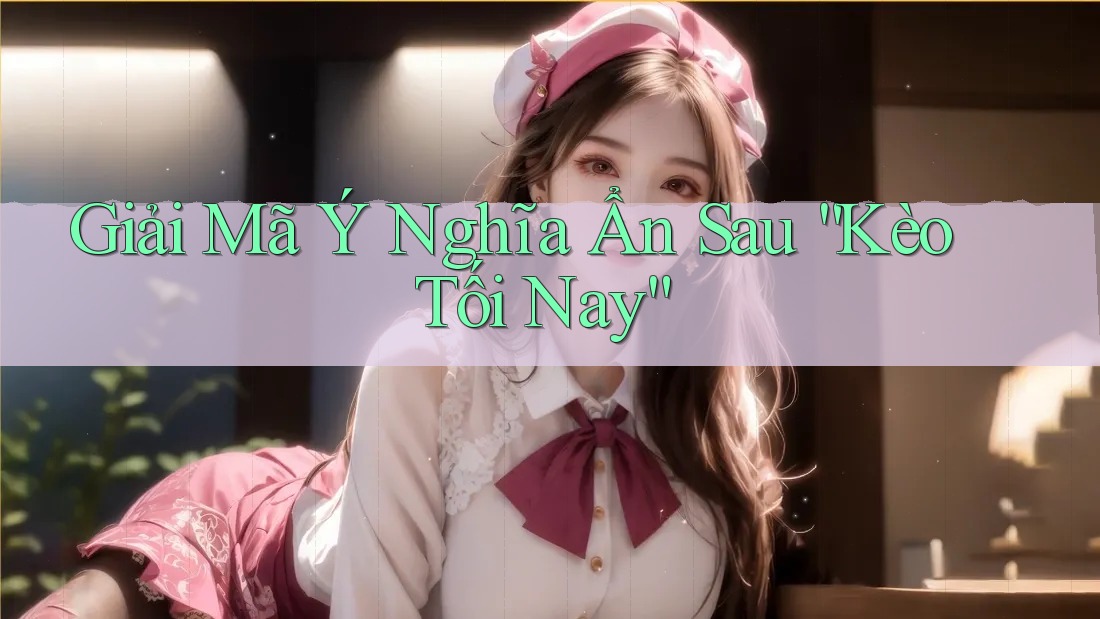 Giải Mã Ý Nghĩa Ẩn Sau “Kèo Tối Nay”