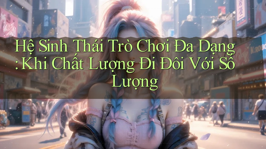 Hệ Sinh Thái Trò Chơi Đa Dạng: Khi Chất Lượng Đi Đôi Với Số Lượng