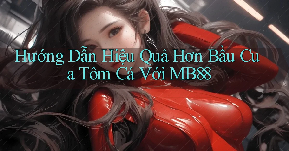 hướng dẫn hiệu quả hơn bầu cua tôm cá với mb88
