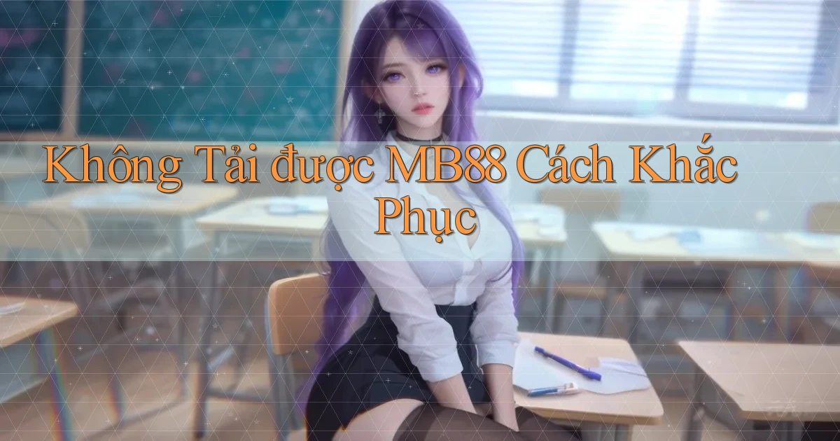 không tải được mb88 cách khắc phục