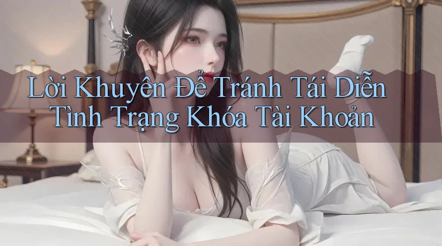 Lời Khuyên Để Tránh Tái Diễn Tình Trạng Khóa Tài Khoản
