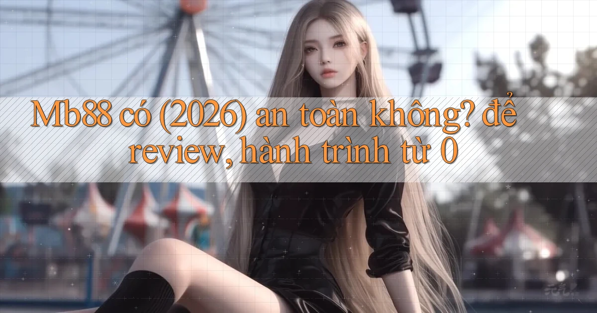 Mb88 có (2026) an toàn không để review, hành trình từ 0