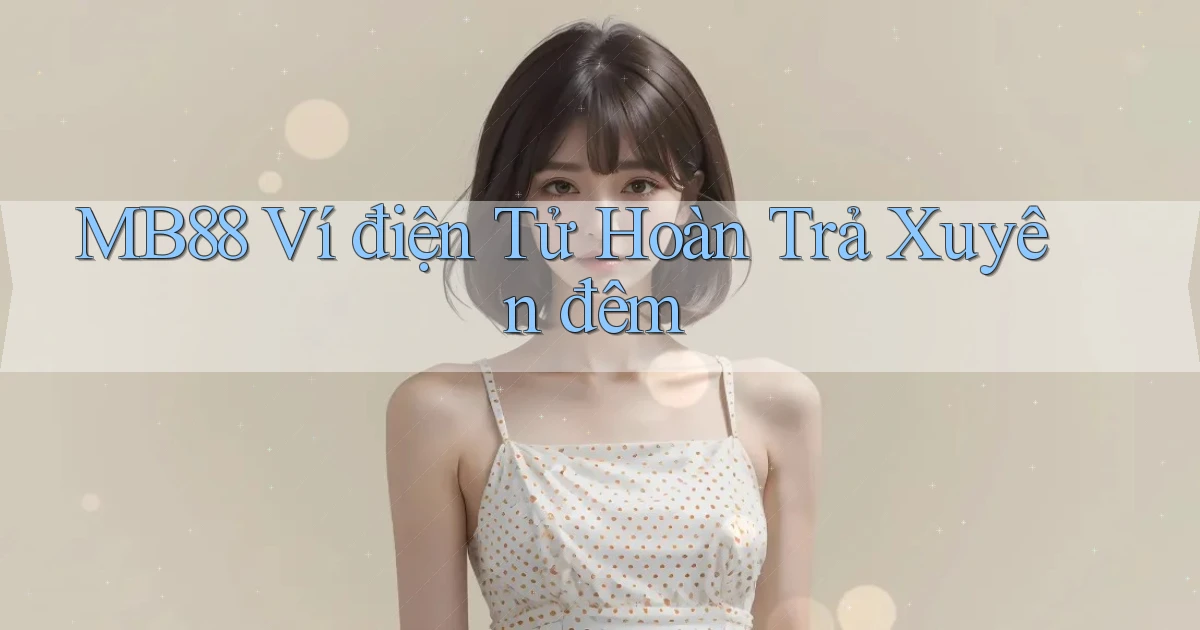 mb88 ví điện tử hoàn trả xuyên đêm