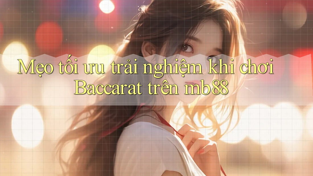 Mẹo tối ưu trải nghiệm khi chơi Baccarat trên mb88