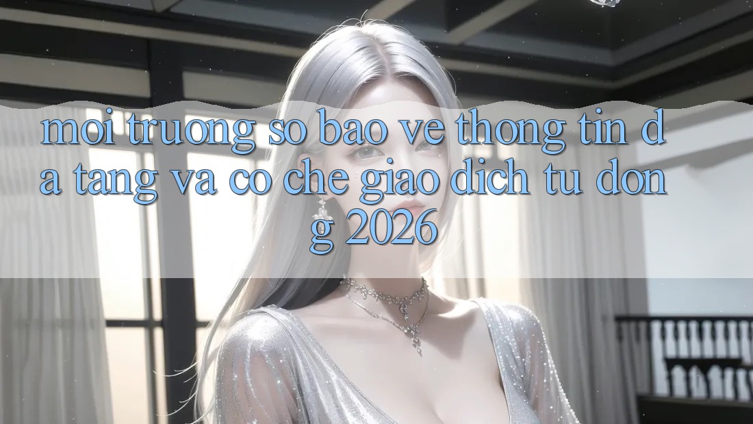 Môi trường số Bảo vệ thông tin Đa Tầng Và Cơ Chế Giao dịch Tự Động 2026