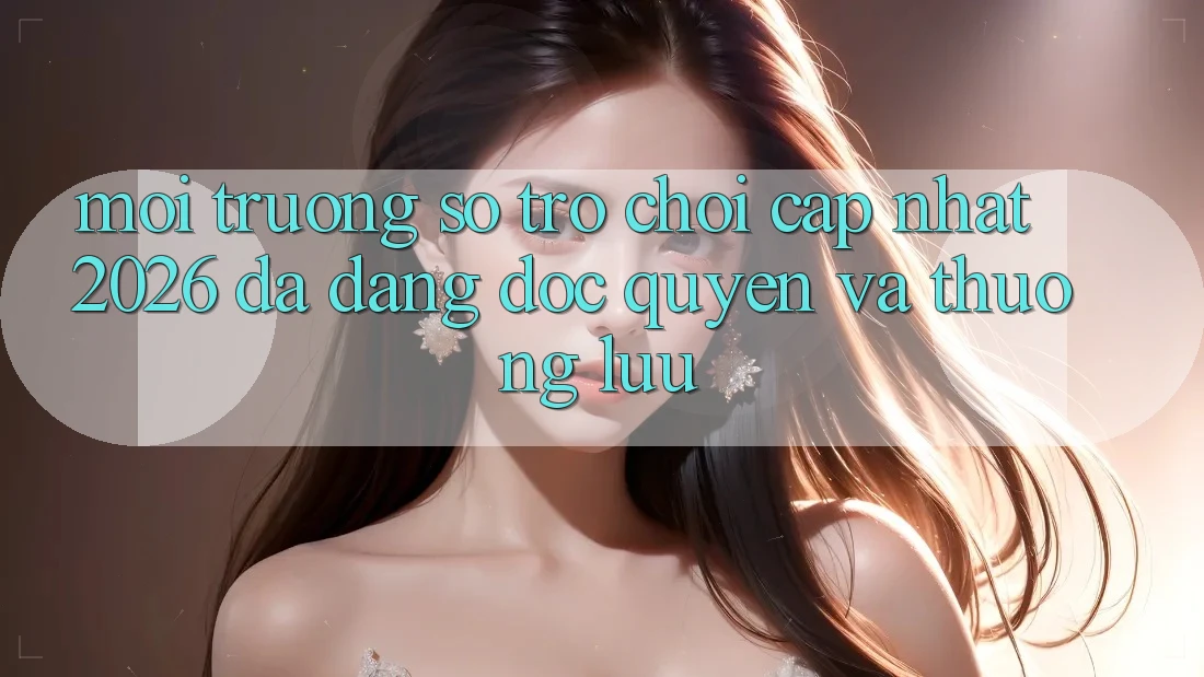 Môi trường số Trò chơi Cập Nhật 2026: Đa Dạng, Độc Quyền Và Thượng lưu