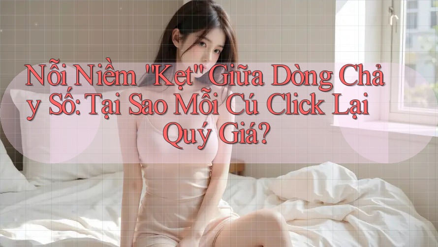 Nỗi Niềm “Kẹt” Giữa Dòng Chảy Số: Tại Sao Mỗi Cú Click Lại Quý Giá?