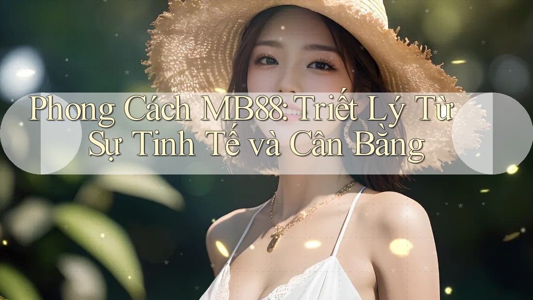 Phong Cách MB88: Triết Lý Từ Sự Tinh Tế và Cân Bằng