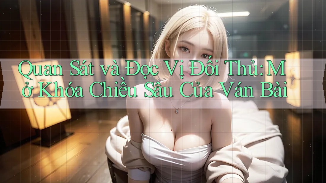 Quan Sát và Đọc Vị Đối Thủ: Mở Khóa Chiều Sâu Của Ván Bài