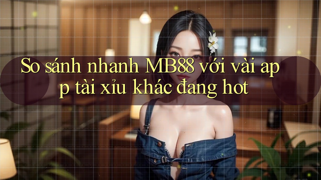 So sánh nhanh MB88 với vài app tài xỉu khác đang hot
