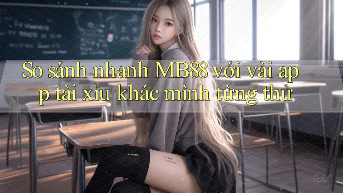 So sánh nhanh MB88 với vài app tài xỉu khác mình từng thử