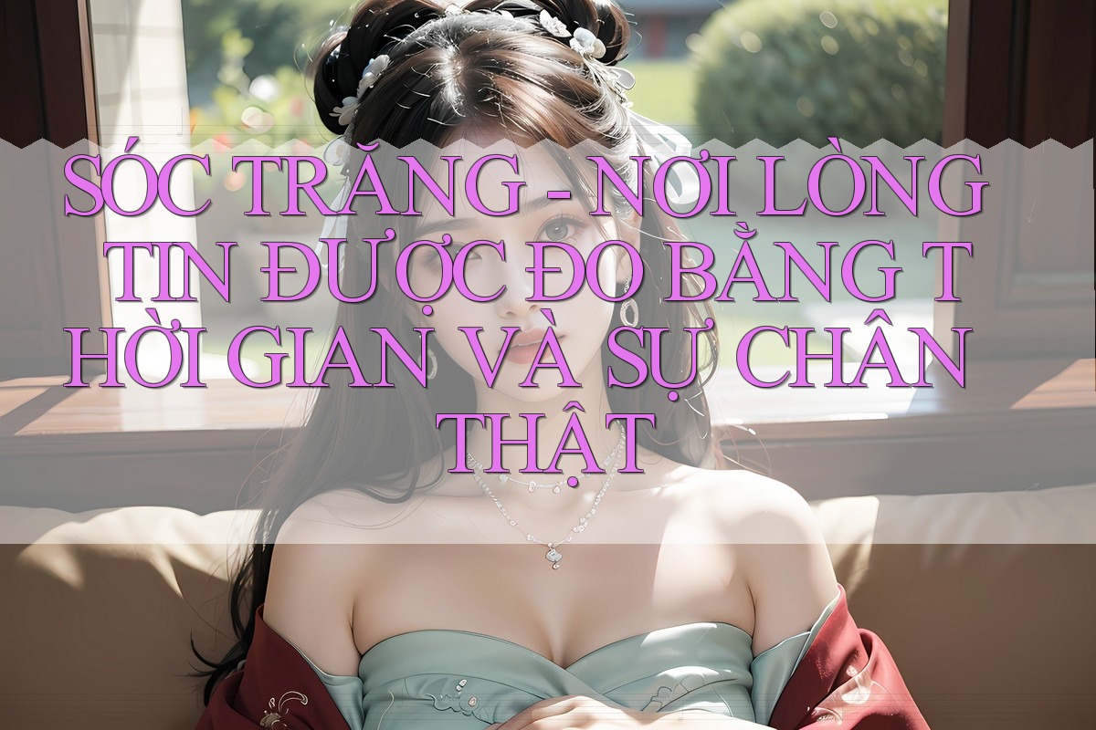 SÓC TRĂNG - NƠI LÒNG TIN ĐƯỢC ĐO BẰNG THỜI GIAN VÀ SỰ CHÂN THẬT