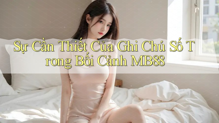 Sự Cần Thiết Của Ghi Chú Số Trong Bối Cảnh MB88