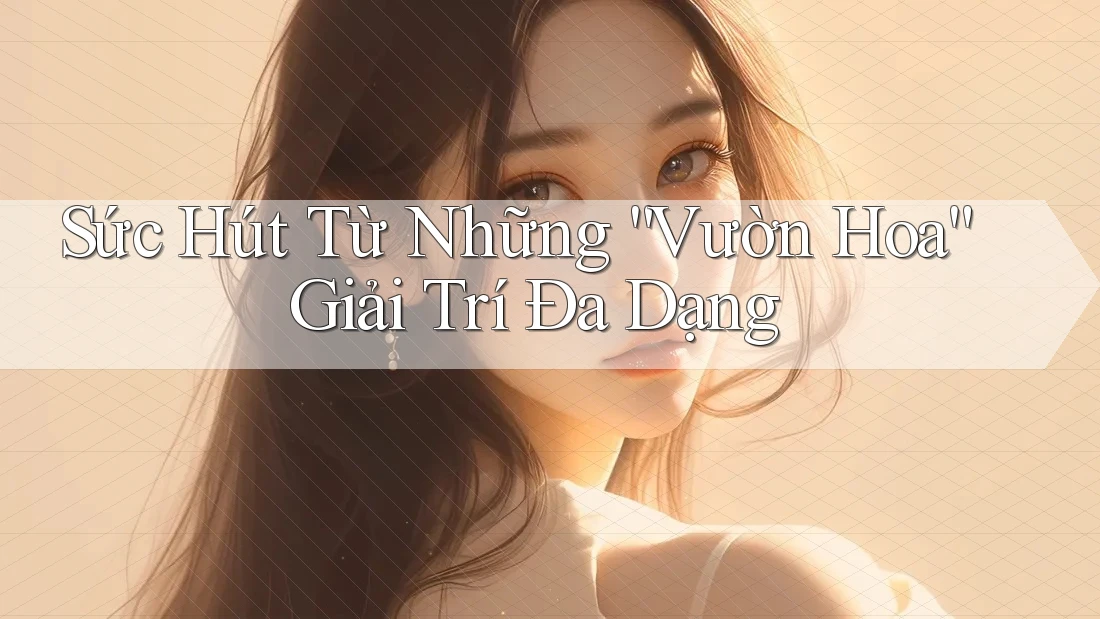 Sức Hút Từ Những “Vườn Hoa” Giải Trí Đa Dạng
