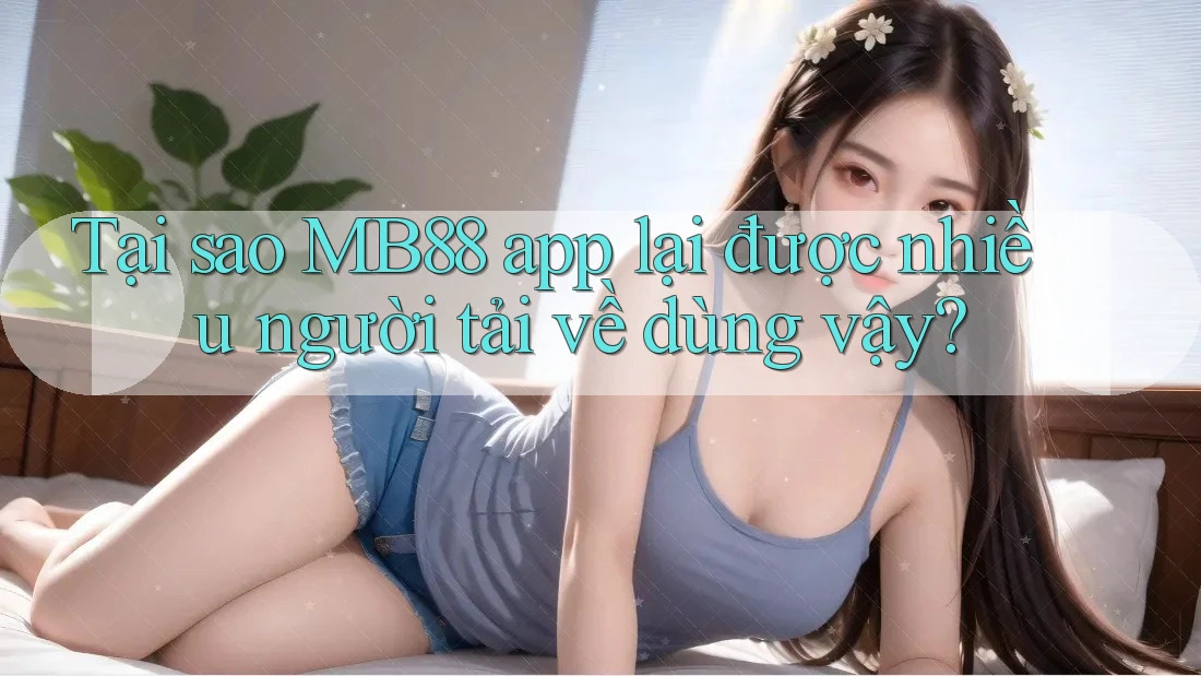 Tại sao MB88 app lại được nhiều người tải về dùng vậy?