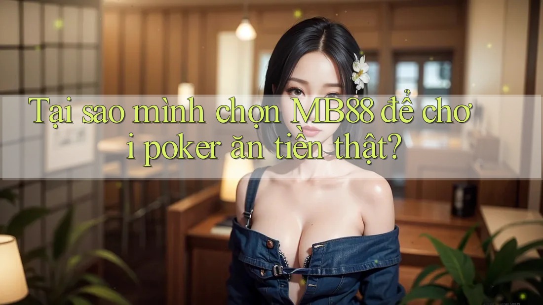Tại sao mình chọn MB88 để chơi poker ăn tiền thật?
