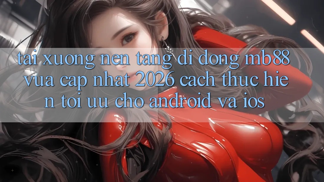 Tải xuống Nền tảng di động mb88 Vừa cập nhật 2026 - Cách thực hiện Tối Ưu Cho Android và iOS