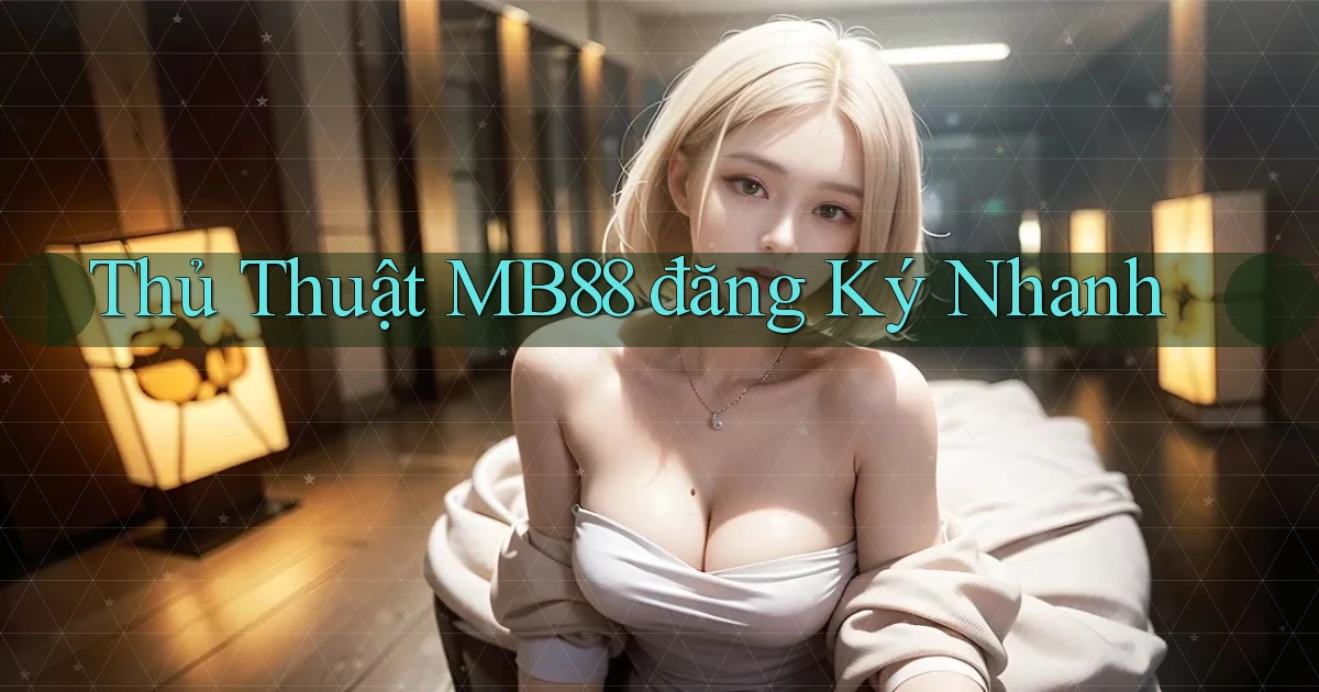 thủ thuật mb88 đăng ký nhanh