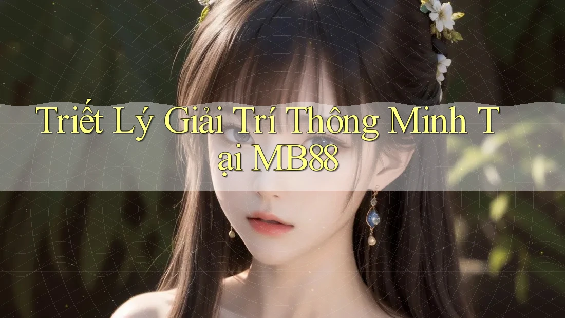 Triết Lý Giải Trí Thông Minh Tại MB88