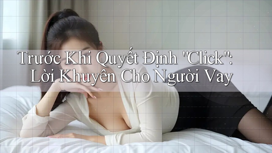 Trước Khi Quyết Định “Click”: Lời Khuyên Cho Người Vay