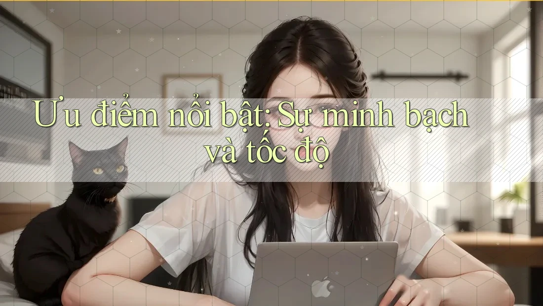 Ưu điểm nổi bật: Sự minh bạch và tốc độ