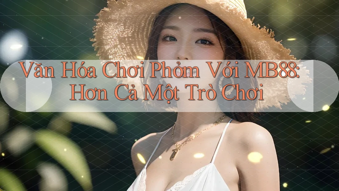 Văn Hóa Chơi Phỏm Với MB88: Hơn Cả Một Trò Chơi